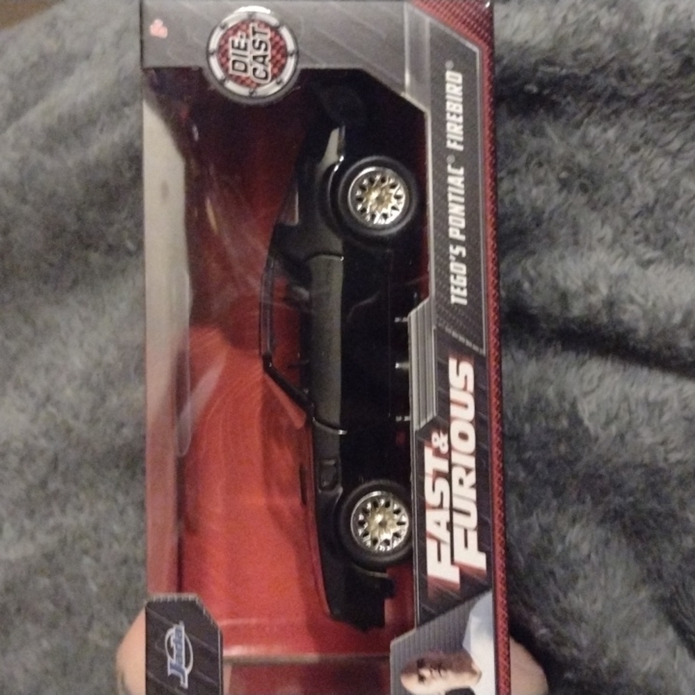 Fast and Furious tegos Pontiac firebird die cast. New in box. NWT.vintage